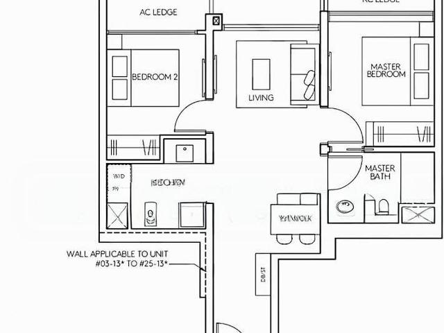 Amo Residence D20, Apartment
