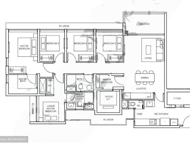 Amo Residence D20, Apartment