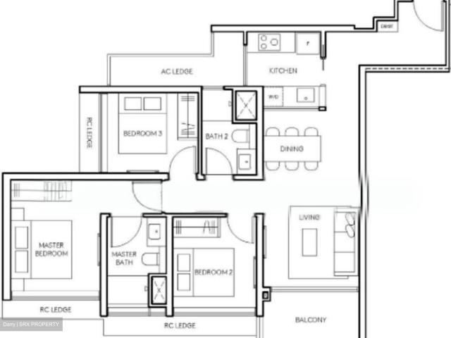 Amo Residence D20, Apartment