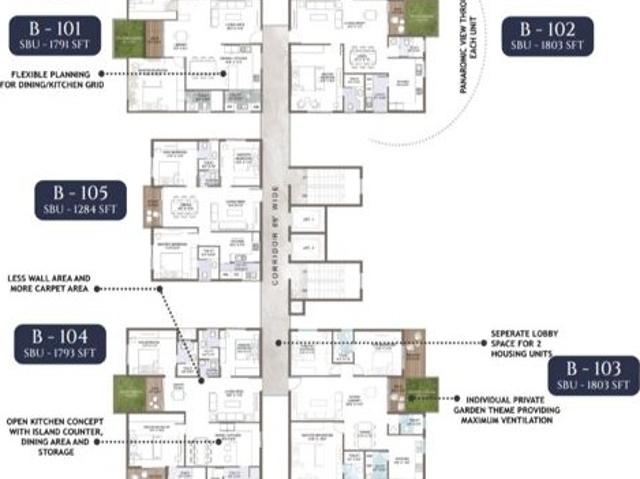 Amogaya Adorit 3 Bedroom 1805 Sq. Ft. Apartment in Katamnallur Bangalore Listing ID: #10355