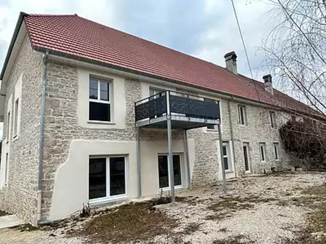 Amagney 25220 Achat / Vente appartement 3 pièces t3 au dernier étage cave