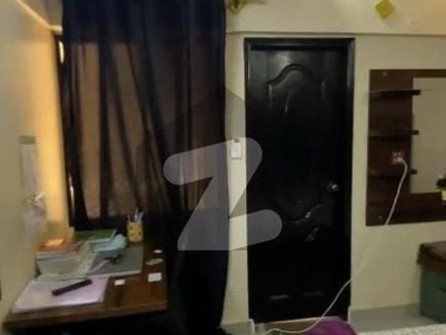 Aman tower furnished flat for rent korangi