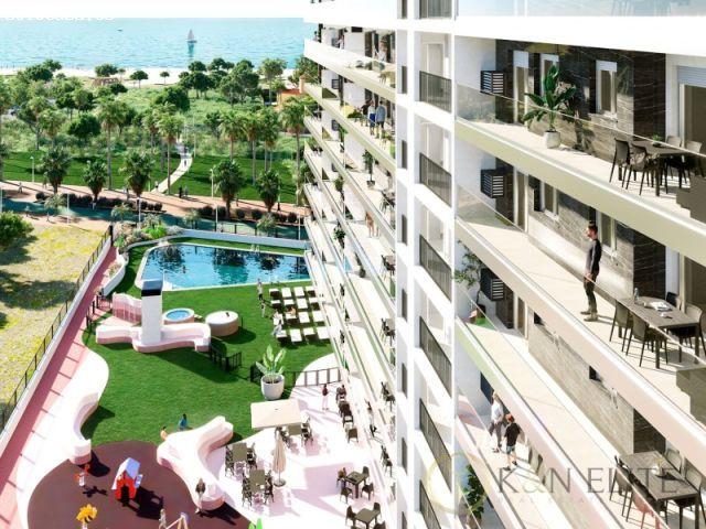 Amanecer 1 Obra nueva en primera línea de playa en Cabanes