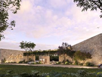 Amanthia Residencial, 110 terrenos en privada preventa Conkal, Pueblo Yaxkukul