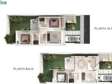 Amaral, jardin residencial, modelo Malva