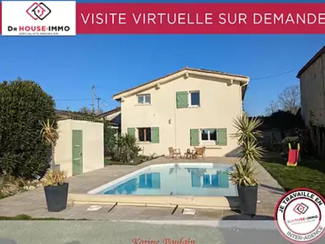 Ambès 33810 Achat / Vente maison 6 pièces t6 piscine terrasse
