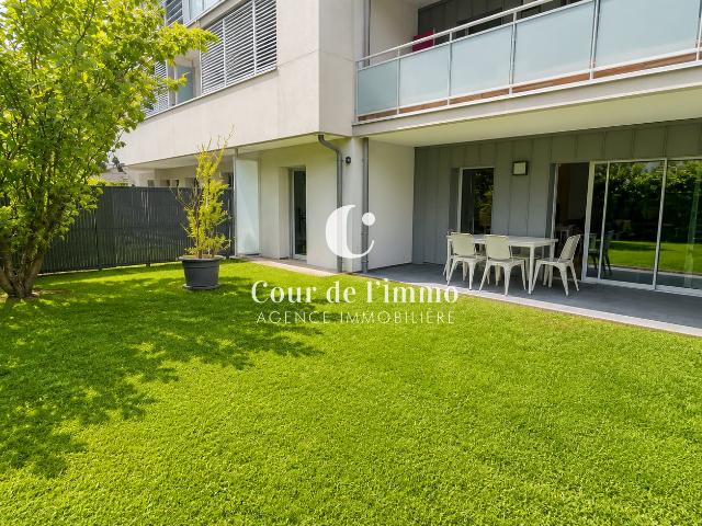 AMBILLY APPARTEMENT 4 PIECES REZ DE JARDIN A VENDRE