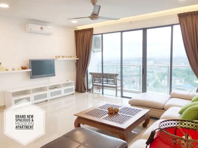 Amerin Residence 3 Room Corner Unit Fully Furnished Pool facility view