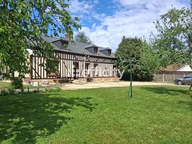 Amfreville sur Iton 27400 Achat / Vente maison 7 pièces t7 jardin terrasse