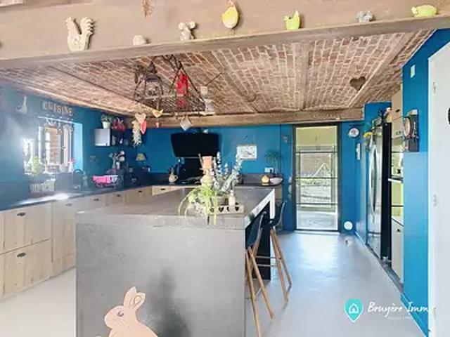 Amfroipret 59144 Achat / Vente maison 11 pièces t11 piscine terrasse