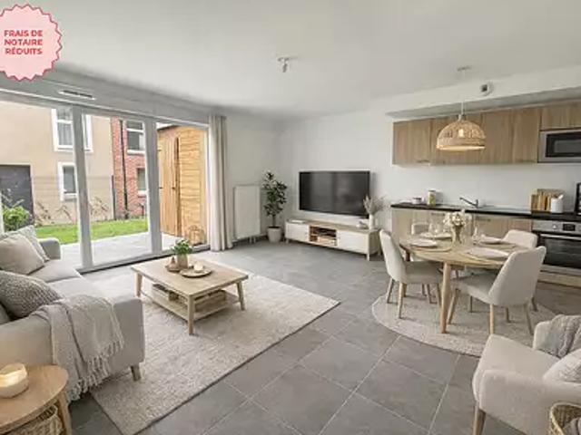 Amiens 80000 Achat / Vente appartement 4 pièces t4 terrasse parking