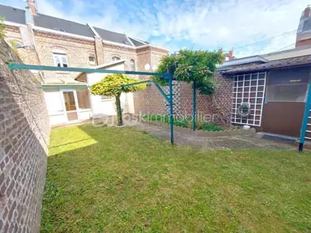 Amiens 80000 Achat / Vente maison 6 pièces t6 terrasse cave