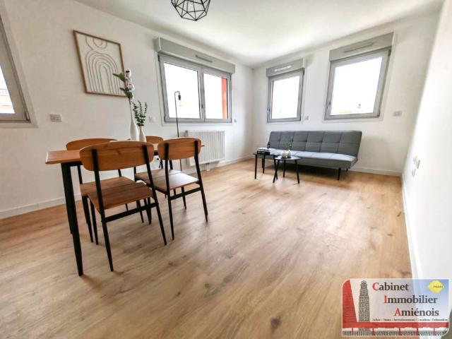 Amiens, Centre Ville Résidence O'Blason: T2 neuf de 43m² meublé !