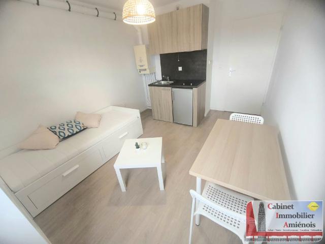 Amiens, Saint Honoré: Studio 20m² et parking privée dans résidence récente !