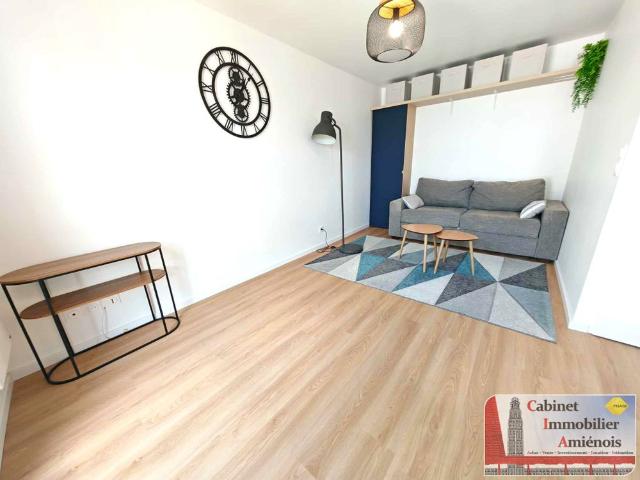 Amiens, Sainte Anne: Studio meublé 27m² avec parking