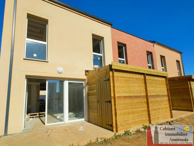 Amiens, Renancourt: NEUF maison 73m2 avec 3 chambres et jardin