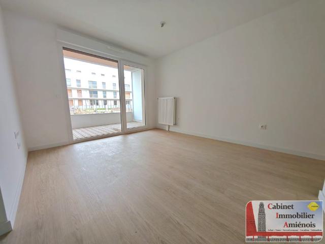 Amiens Rivery: Appartement T2 de 40m² + terrasse + parking