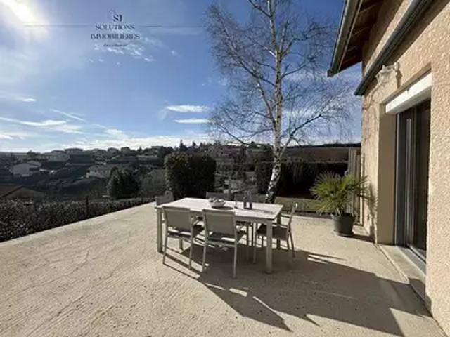 Ampuis 69420 Achat / Vente maison 5 pièces t5 terrasse parking
