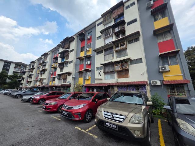Ampang Indah Flat Kemboja tingkat satu 1st floor for sale renovated