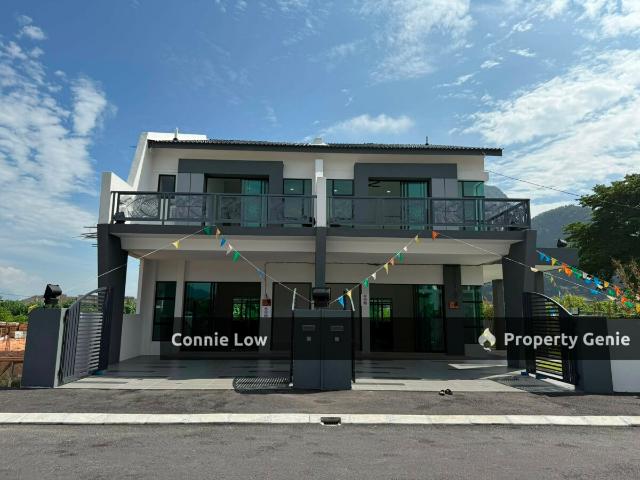 Ampang Ipoh Fenced Up New Double Storey Terrace for Sale Perak