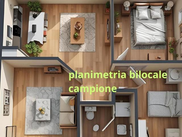 Ampio trilocale con giardino privato LC