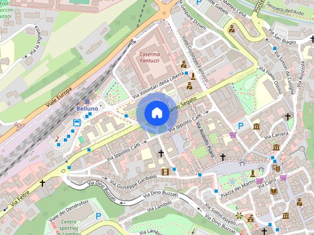 Ampio appartamento arredato con 2 camere da letto
