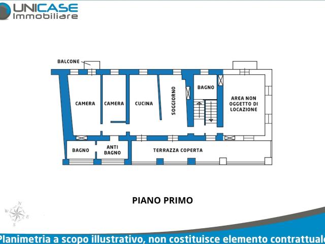 ampio e luminoso appartamento in affitto a luserna san giovanni