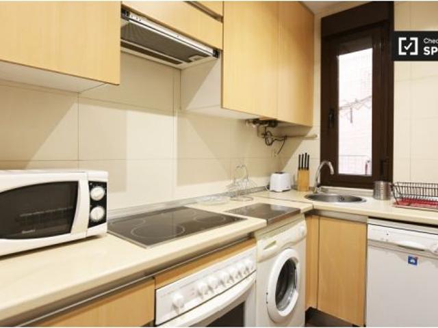 Amplio apartamento de 1 dormitorio con patio en alquiler en Retiro