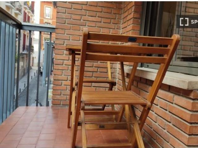 Amplio apartamento de 1 dormitorio en alquiler en Atocha