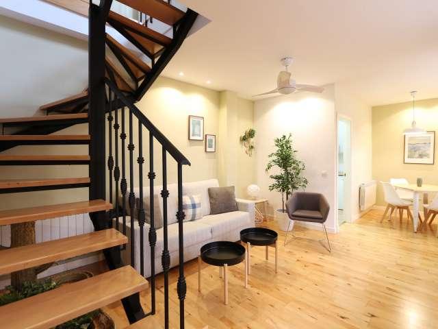 Amplio apartamento de 1 dormitorio en alquiler en Centro, Madrid