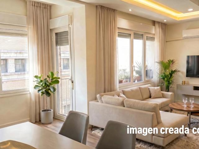 Amplio piso reformado con gran salón exterior en Avenida Madrid