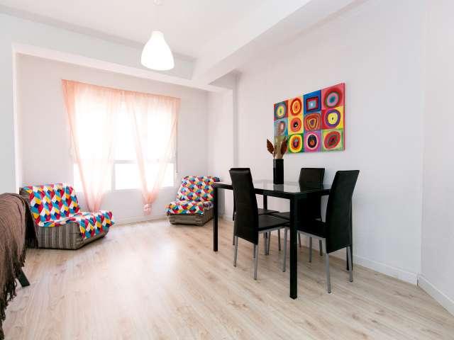 Amplio y luminoso apartamento de 2 dormitorios en alquiler en Granada