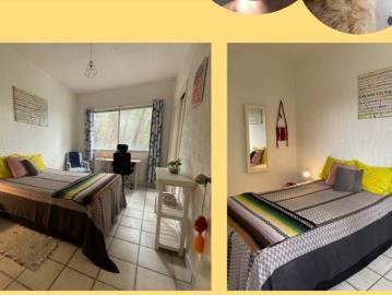 Amplia habitación en la colonia Narvarte