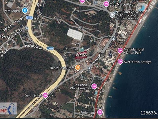 ÇAMYUVA'DA DENİZE 300 MT UZAKLIKTA SATILIK TARLA