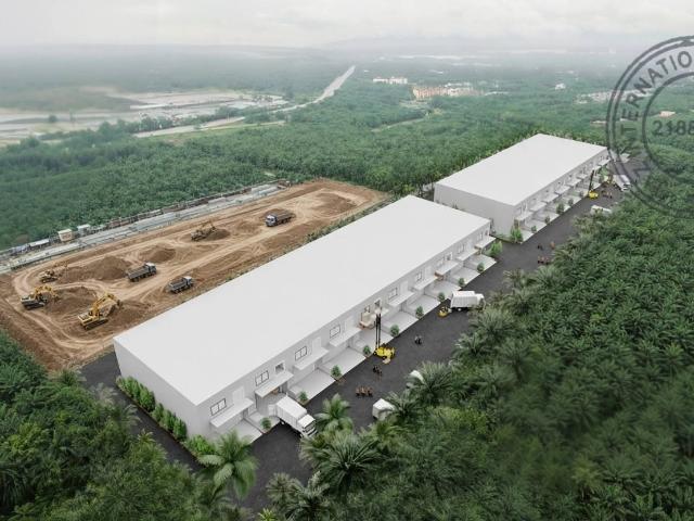 An Affordable and Efficient Two Level with Mezzanine Link Factory KLIA Sepang For Sale