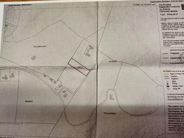 An Bhainseach, Glenart, Kilcarra, Co. Wicklow, Y14AH73 is for.