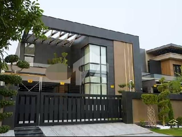 An Exceptional Opportunity for Luxury Homebuyers One Kanal Brand New Modern Fully Furnished House with Private Swimming Pool, 5 Bedrooms, 2 Kitchens, Store & Servant Quarter in Prime DHA Phase 8