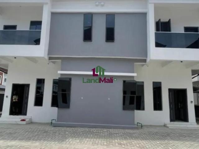 An Exceptionally Built 4 Bedroom Semi Detached Duplex With BQ at VGC, Lekki