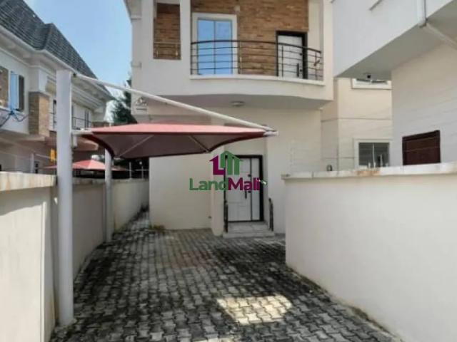 An Exquisitely Built 4 Bedroom Semi Detached Duplex at Ikota, Lekki