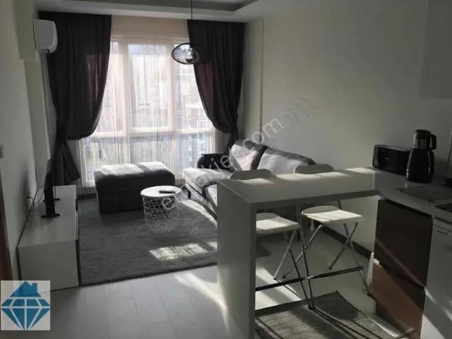 Anılpark Evleri'nde Full Eşyalı 1+1 Daire, 12. Kat Fırsat!