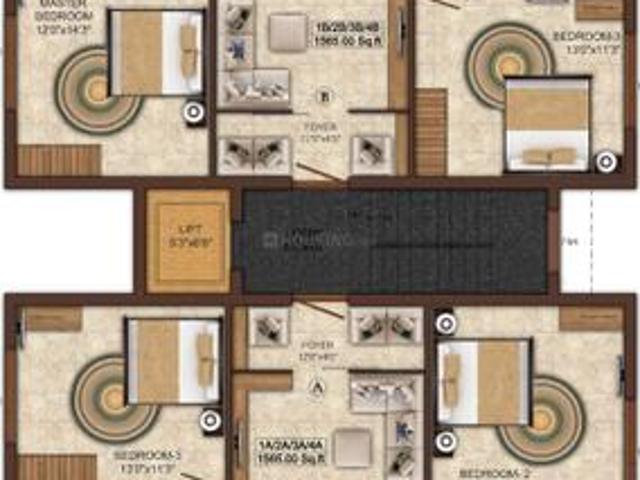 Anna Nagar 3 BHK Apartment For Sale Chennai