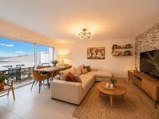 Annecy 74000 Achat / Vente appartement 3 pièces t3 au dernier étage