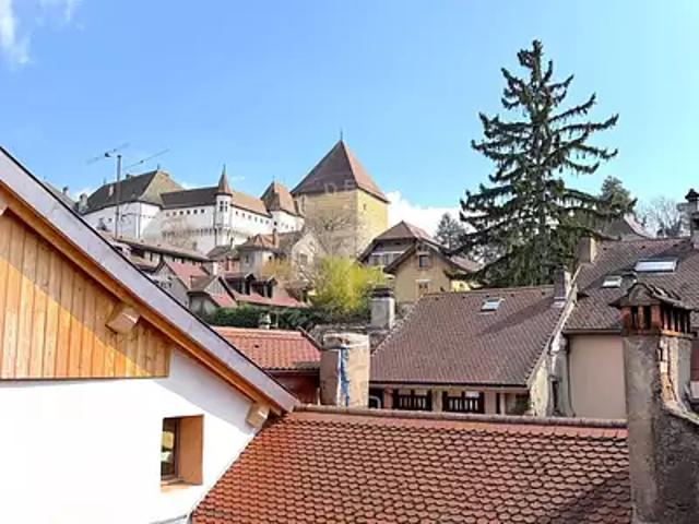 Annecy 74000 Achat / Vente appartement 4 pièces t4 au dernier étage