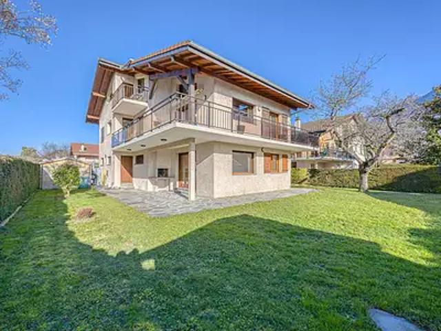 Annecy 74000 Achat / Vente maison 6 pièces t6 terrasse cave