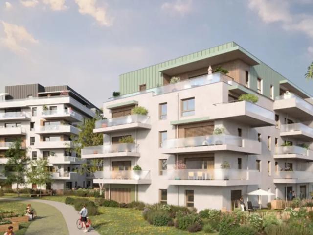 ANNECY LE VIEUX Résidence OSTARA T2 neuf de standing + extérieur