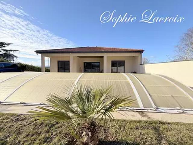 Anneyron 26140 Achat / Vente maison 4 pièces t4 piscine jardin