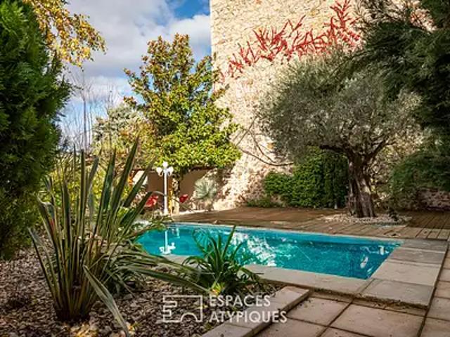 Annonay 07100 Achat / Vente maison 13 pièces t13 au dernier étage piscine