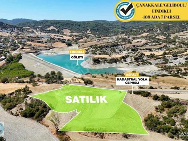 ÇANAKKALE GELİBOLU FINDIKLI KÖYÜ ASFALT CEPHELİ BAHÇELİK