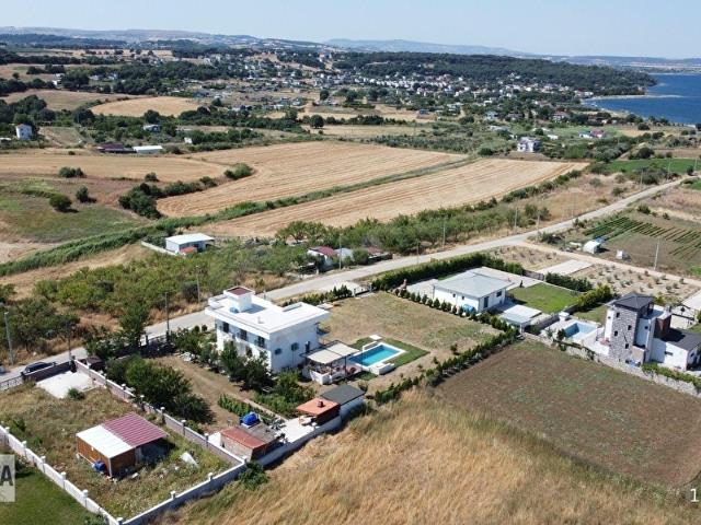 ÇANAKKALE LAPSEKİ KANGIRLI SATILIK BOĞAZ MANZARALI ARSA