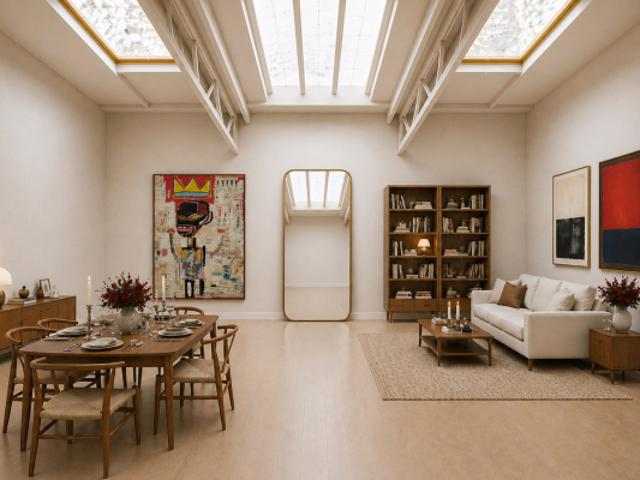 Ancien atelier réhabilité – 125 m² – Verrière spectaculaire – HS